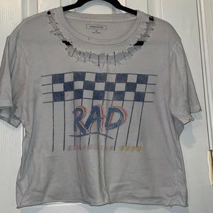 CUSTOMIZED “RAD” Adam Levine cropped t-shirt